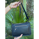 Bolsa Cruzada de Piel Milane