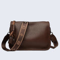 Bolsa Cruzada de Piel Milane